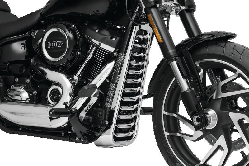 Kuryakyn Precision Chin Spoiler M8 Softail Models Chrome - Exterior Styling