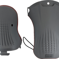 Pod Kx 3.0 Ce2 Impact Guard Set (rt) Graphite Xl/2x - White / Medium - Large