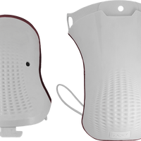 Pod Kx 3.0 Ce2 Impact Guard Set (rt) Graphite Xl/2x - White / Medium - Large