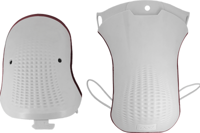 Pod Kx 3.0 Ce2 Impact Guard Set (rt) Graphite Xl/2x - White / Medium - Large