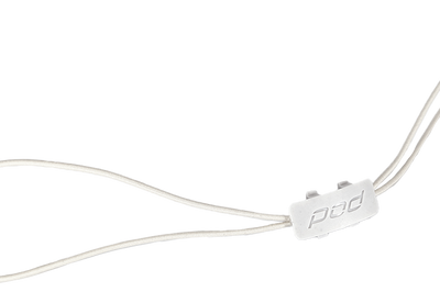 Pod Kx 3.0 Elastic Cord Graphite Xl/2x/3x - White / Small - Large