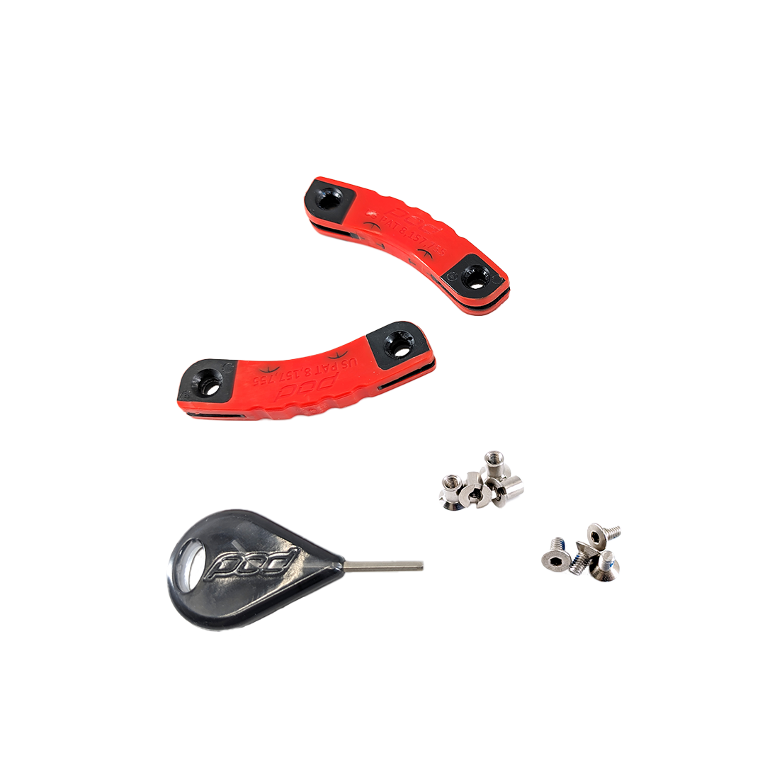 Pod Kx 3.0 Hinge Ligament Set Red/black - Red/Black