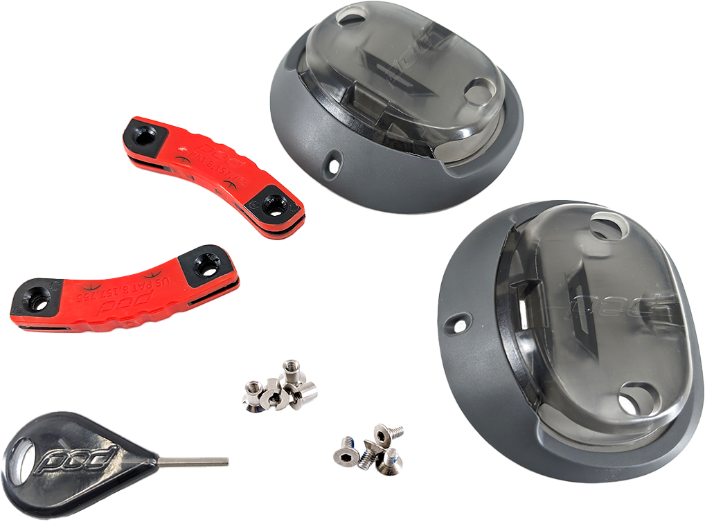Pod Kx 3.0 Hinge Rebuild Set Red/black - Red/Black
