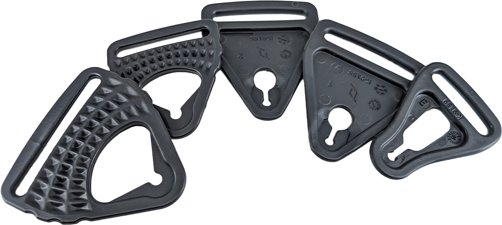 Pod Kx 3.0 Strap Clip & Loop Set Black Xl/2x/3x - Small - Large