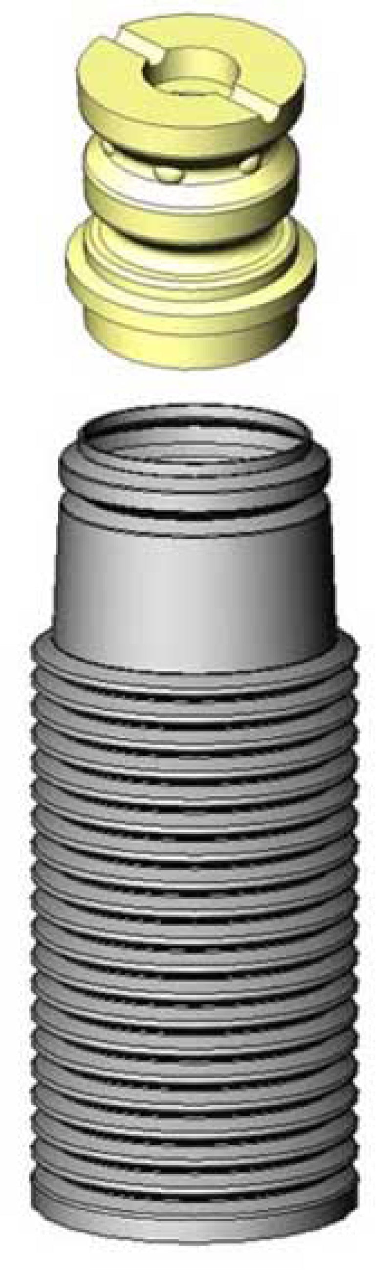 KYB Shocks & Struts Strut Boots Rear BMW 320 Series 1977-83 VOLKSWAGEN Jetta 1980-84 Rabb - Suspension