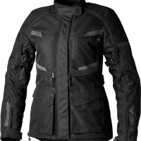 Rst Ladies Maverick Evo Ce Jacket Black/black Textile 3xl - Black/Black / X-Small