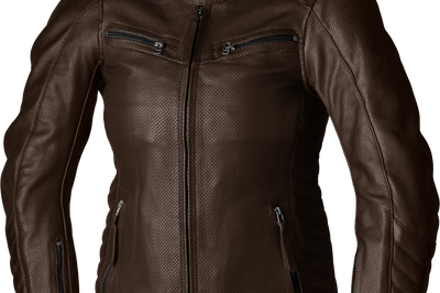 Rst Ladies Roadster Air Ce Jacket Brown Leather 3xl