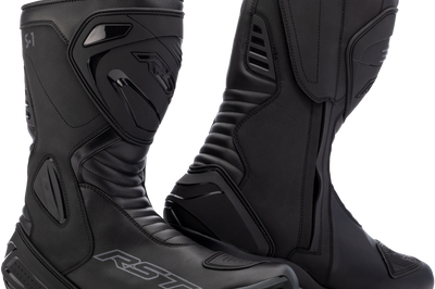 Rst Ladies S1 Ce Boot Black Waterproof Sz 10 - US 05