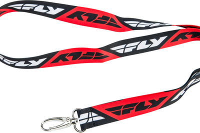 Fly Racing Lanyard Red/black/white - Red/Black/White
