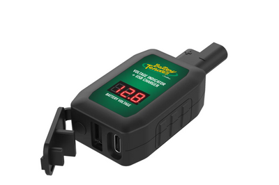 Battery Tender Lcd Voltage Indicator W/ Usb & Type-c Charging Adapters