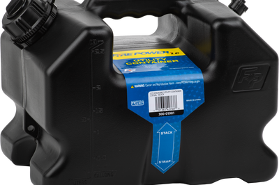 Fire Power Lcs Stackable Container 2.5 Gal - Black - Watercraft Collection