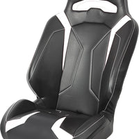 Pro Armor Le Suspension Seat Black/white - Black - Atv Performance Products