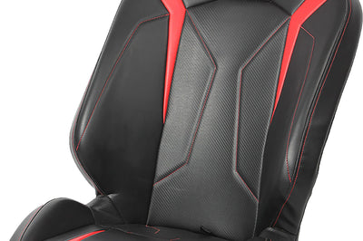 Pro Armor Le Suspension Seat Black/white - Black/Red - Atv Performance Products