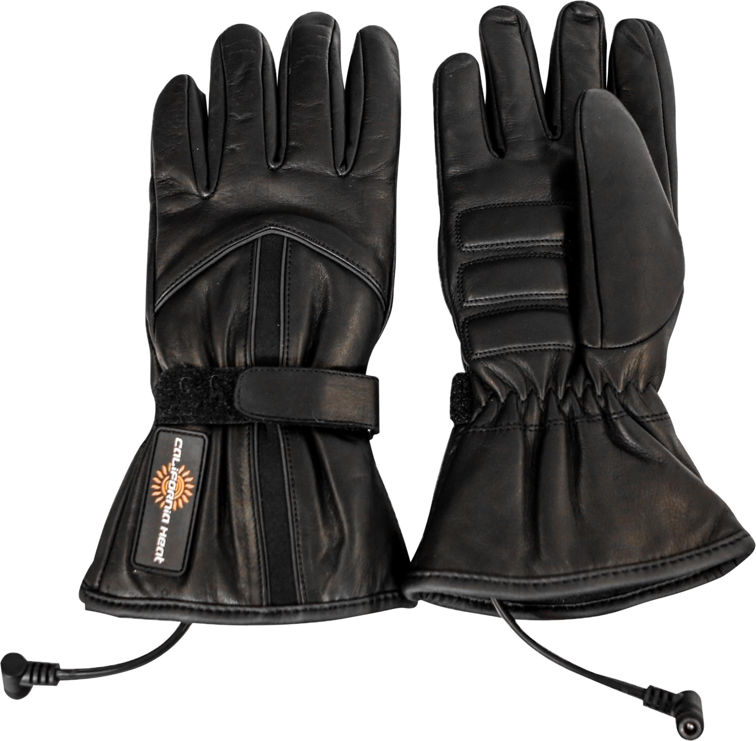 California Heat Leather Gloves 3x - Black / 3X-Large - Apparel Collection