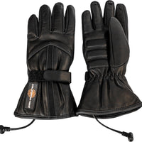 California Heat Leather Gloves 3x - Black / 3X-Large - Apparel Collection