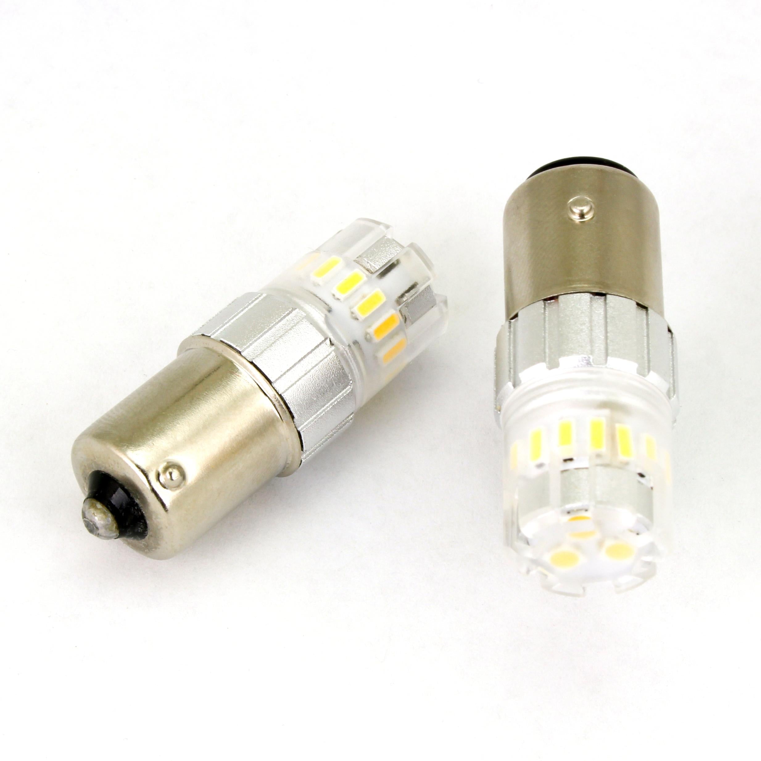 Cyron Led Bulb 1156 Red Pair 6w/bulb Smd Omni Directional - Harddrive Products
