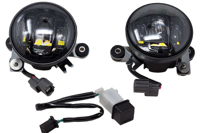 PATHFINDER Led Fog Light Kit Black Smoke Lens Hon
