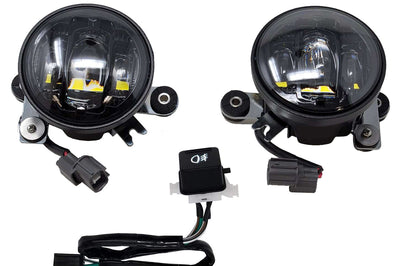 PATHFINDER Led Fog Light Kit Black Smoke Lens Hon