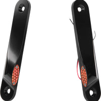 Pro One Led Front Signal Lights Flhx Flht W/o Spotlights Blk - Black - Harddrive Products
