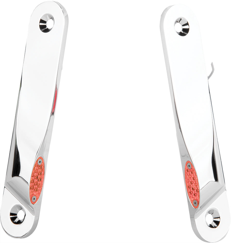 Pro One Led Front Signal Lights Flhx Flht W/o Spotlights Chr - Harddrive Products