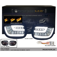 PATHFINDER Led Front Turn Signal Kit Dynamic Sequential Smoke