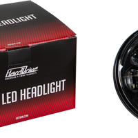 Harddrive Led Headlight 5.75’’ 80w Black 4000/2200 Lumens - Products