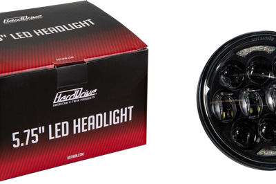 Harddrive Led Headlight 5.75’’ 80w Black 4000/2200 Lumens - Products