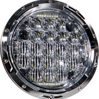 Harddrive Led Headlight 7’’ 90w Chrome 3500/2400 Lumens - Products
