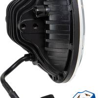 Harddrive Led Headlight 7’’ 90w Chrome 3500/2400 Lumens - Products