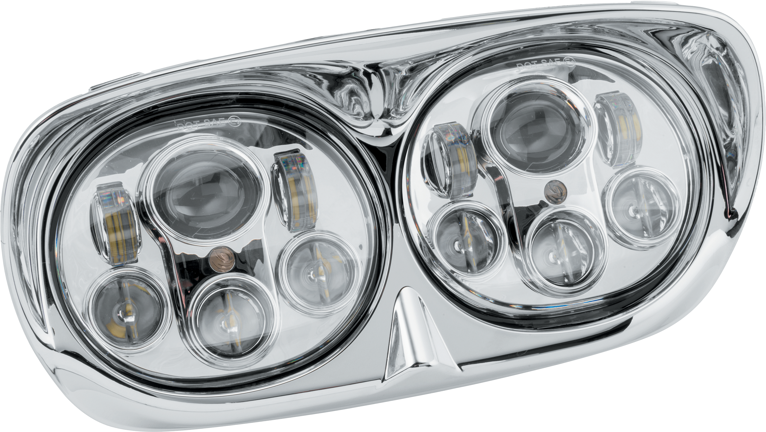 Letric Lighting Co Led Headlight Chr/chr Fltr `98-13 - Harddrive Products
