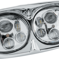 Letric Lighting Co Led Headlight Chr/chr Fltr `98-13 - Harddrive Products