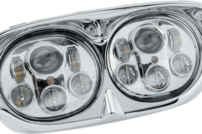 Letric Lighting Co Led Headlight Chr/chr Fltr `98-13 - Harddrive Products