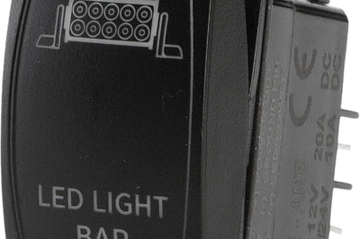 Flip Led Light Bar Lighting Switch Pro Series Backlit - Atv Performance Products