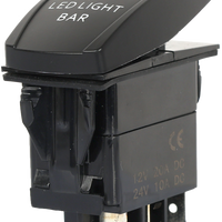 Flip Led Light Bar Lighting Switch Pro Series Backlit - Atv Performance Products