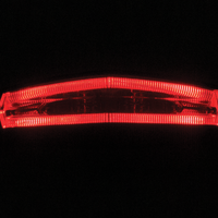Koso Led Tail/brake Light Red Lens - Street Collection