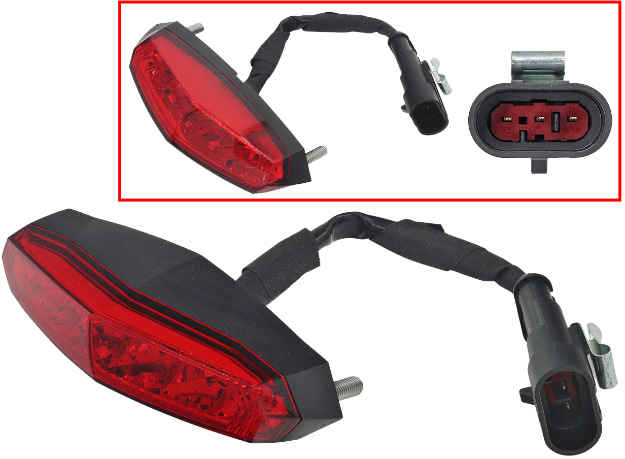 SP1 Led Taillight Assembly S D - Illumination