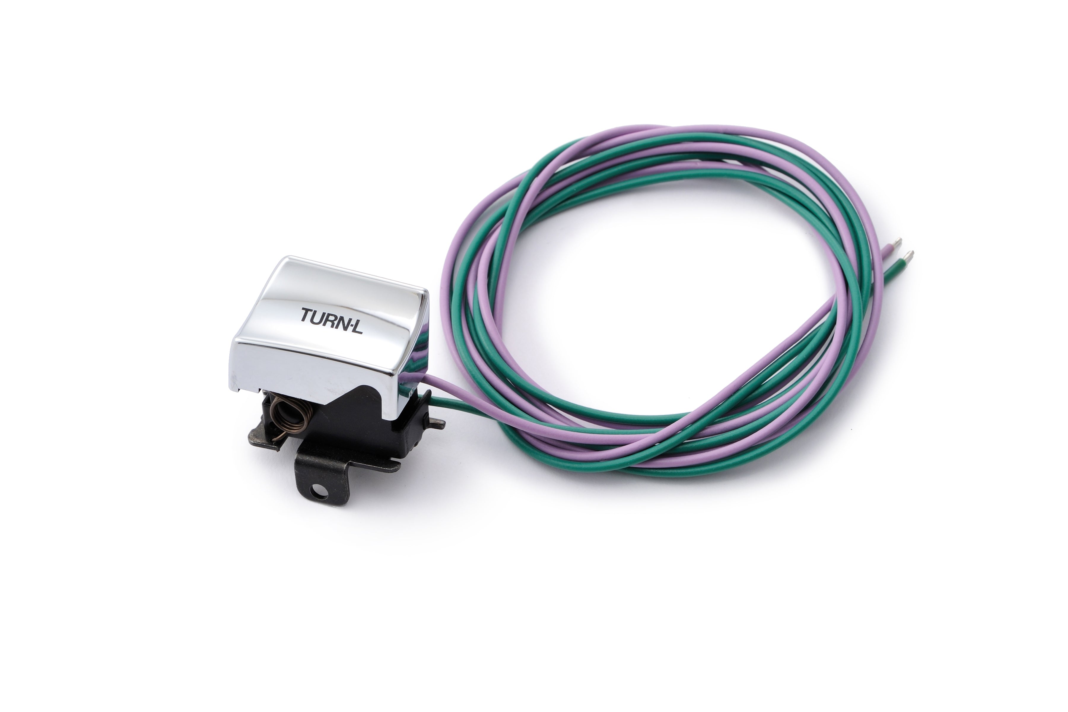 HARDDRIVE Left Turn Signal Switch Assy Chrome 82 95 - Switches