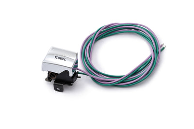 HARDDRIVE Left Turn Signal Switch Assy Chrome 82 95 - Switches