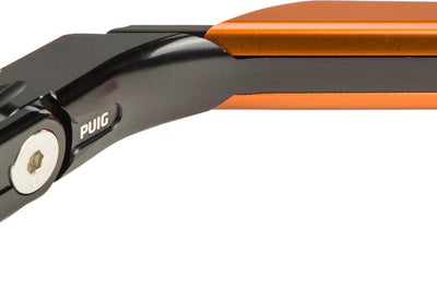 Puig Lever Clutch Extendable/foldable Silver - Orange - Street Collection