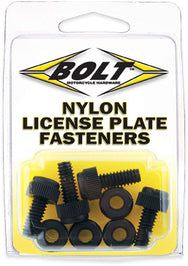 Bolt License Plate Bolts/nuts 4/pk - Harddrive Products