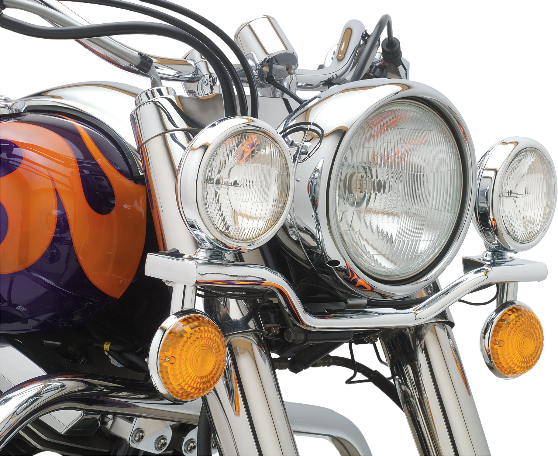 COBRA Light Bar Chrome Yam V Star 1100 Classic 99 09