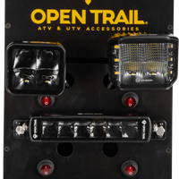 Open Trail Light Display For Pod And Bar Lights - Black - Atv Performance Products