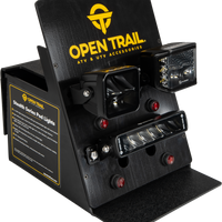Open Trail Light Display For Pod And Bar Lights - Black - Atv Performance Products