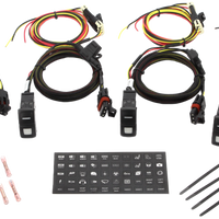 XTC POWER PRODUCTS Light Duty Switch System In Cab Pulse Bar 4 Pack