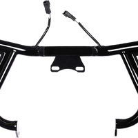 SANTORO FABWORX Lightbar Crashbar Black `17 23 Non Cvo - Featured