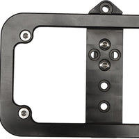 Axia Lighted License Plate Frame - Silver - Atv Performance Products