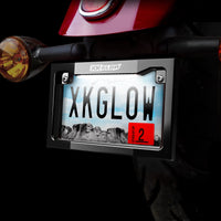 Xk Glow Lighted License Plate Frame Black - Offroad Collection