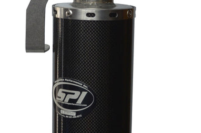 Straightline Lightweight Silencer 850 Carbon Fiber Stainless - Snowmobile Collection