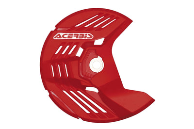 Acerbis Linear Front Disc Cover Beta Blk - Red
