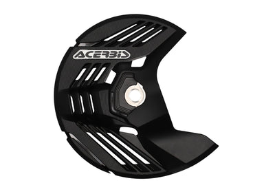 ACERBIS Linear Front Disc Cover Hon/Kaw/Sher/Yam Blk